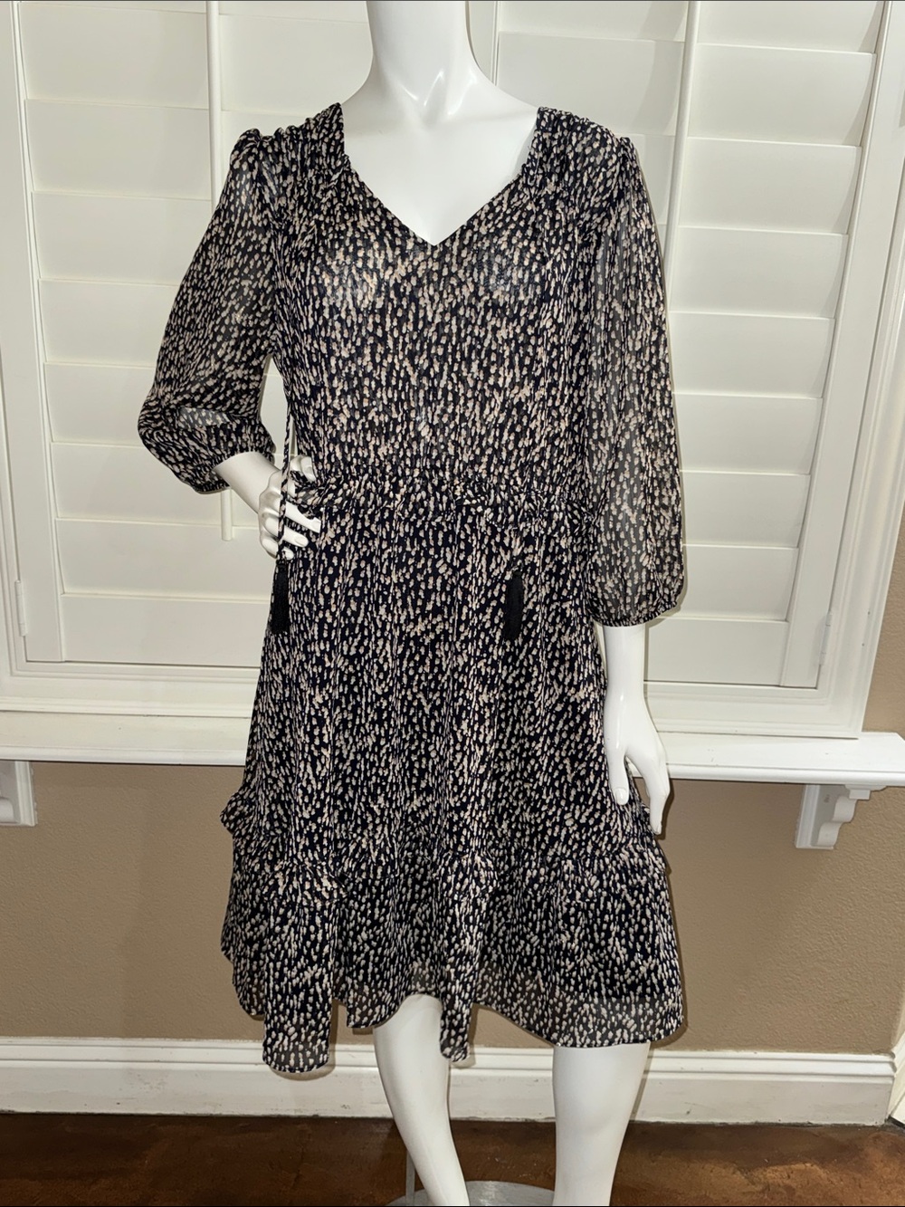 Soft Surroundings Hazel Dress Black
